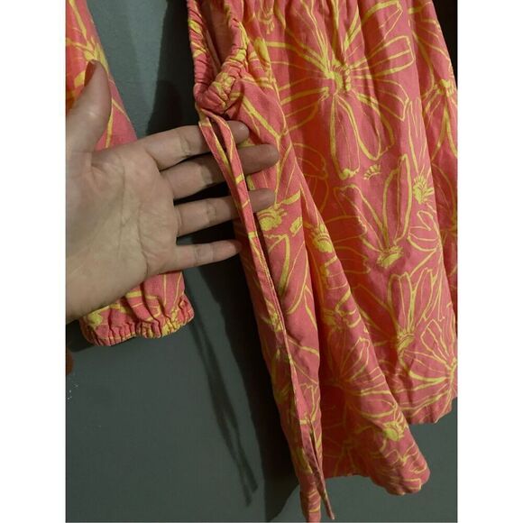 Universal Thread Ballon Long Sleeve Mini A Line Dress Waist Cutout M NWT - Picture 5 of 11